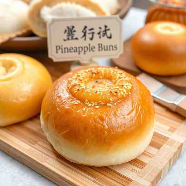 Hong Kong Pineapple Buns - Bake & Pastry